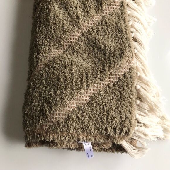 Urban Outfitters Stevie Sherpa Waffle Throw - Picture 8 of 8